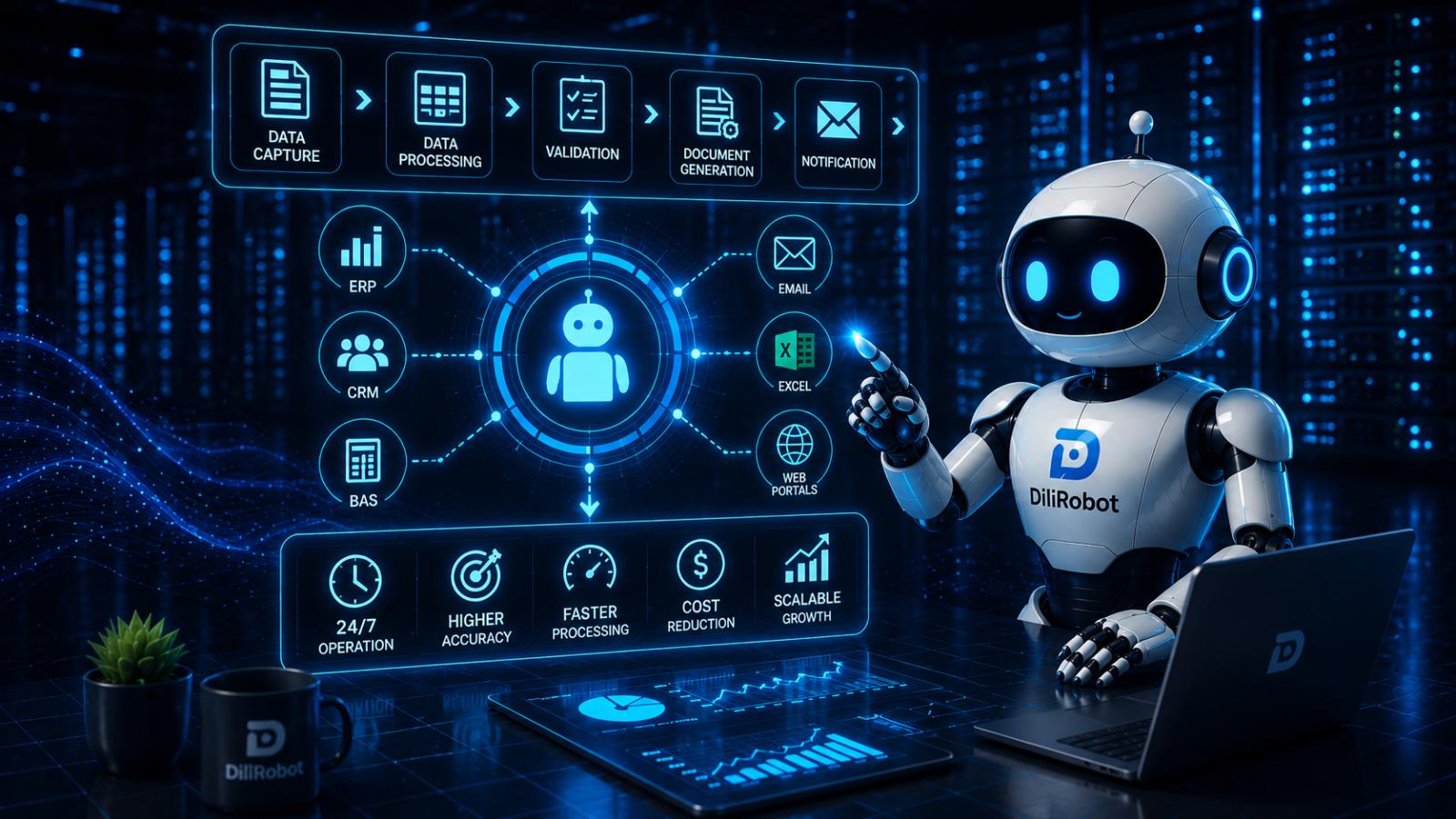 Автоматизація бізнес-процесів клієнта за допомогою цифрових роботів